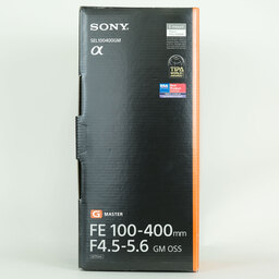 SONY FE 100-400mm F4.5-5.6 GM OSS SEL100400GM SONY FE 100-400mm F4.5-5.6 GM OSS SEL100400GM