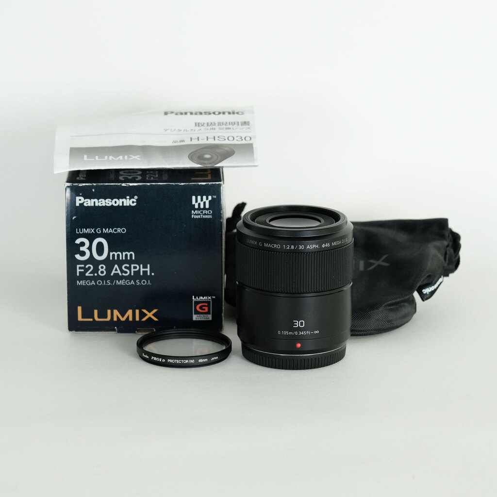 Panasonic LUMIX G MACRO 30mm F2.8 ASPH. MEGA O.I.S. Panasonic LUMIX G MACRO 30mm F2.8 ASPH. MEGA O.I.S.