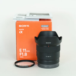 SONY E 11mm F1.8 SEL11F18