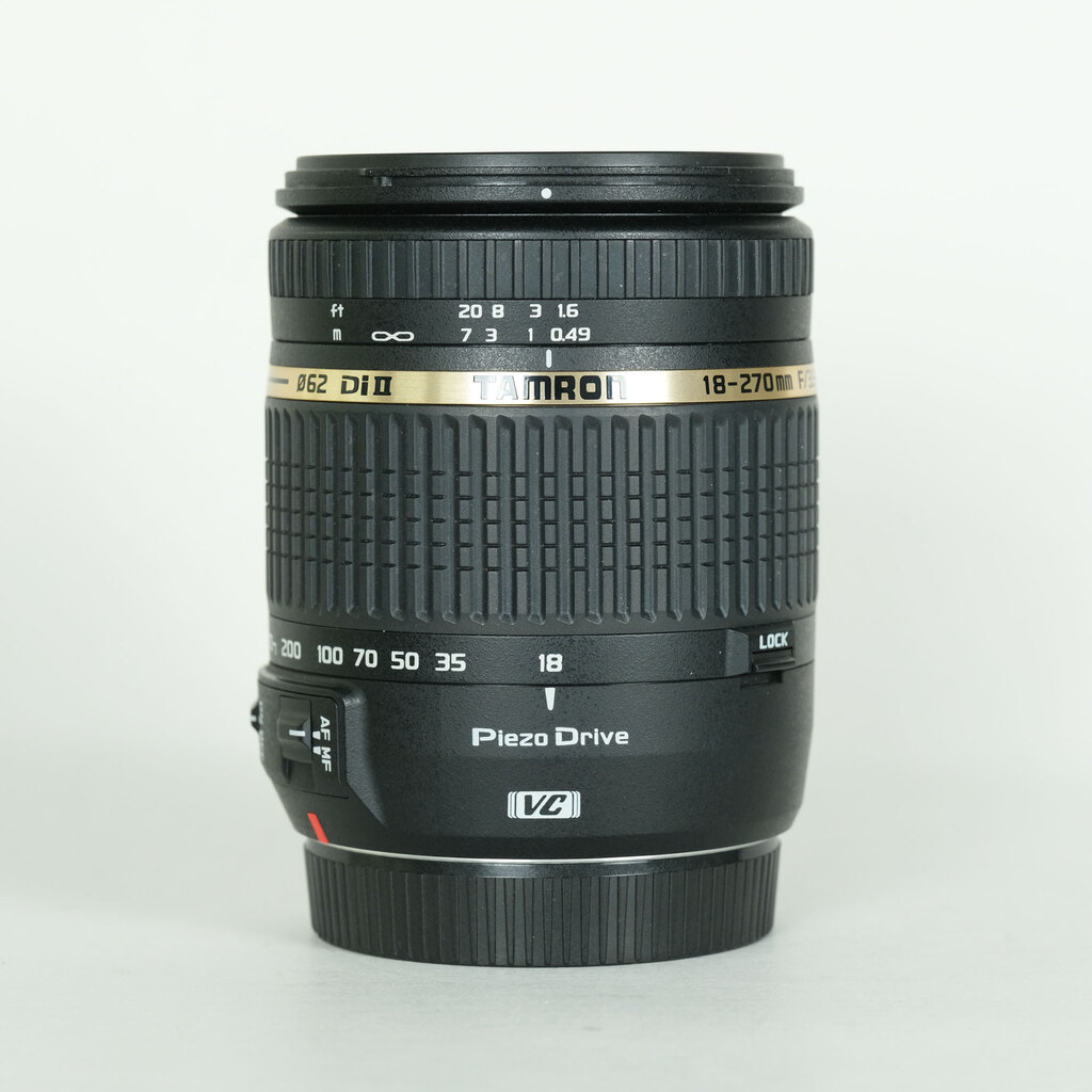 TAMRON 18-270mm F3.5-6.3 DiII VC PZD/Model B008E(キヤノンEF用)
