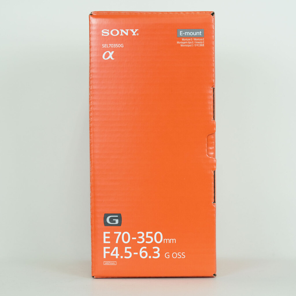 SONY E 70-350mm F4.5-6.3 OSS SEL70350G