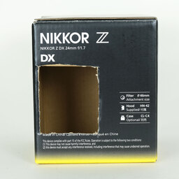 Nikon NIKKOR Z DX 24mm f/1.7