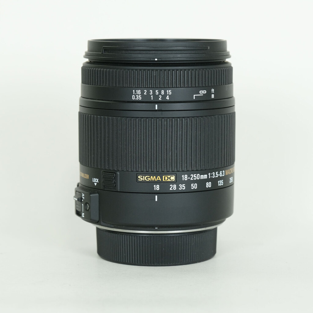 SIGMA 18-250mm F3.5-6.3 DC MACRO OS HSM (ニコンF用)