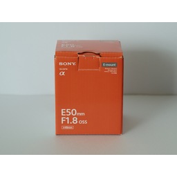 SONY E 50mm F1.8 OSS SEL50F18