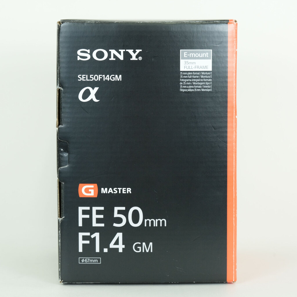 SONY FE 50mm F1.4 GM SEL50F14GM SONY FE 50mm F1.4 GM SEL50F14GM