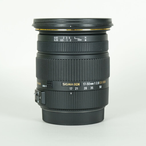 SIGMA 17-50mm F2.8 EX DC OS HSM キヤノンEF用を解説｜F2.8通し・手