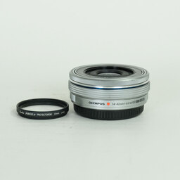 OLYMPUS M.ZUIKO DIGITAL ED 14-42mm F3.5-5.6 EZ シルバー