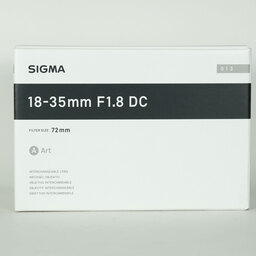 SIGMA 18-35mm F1.8 DC HSM｜Art [キヤノンEF用]