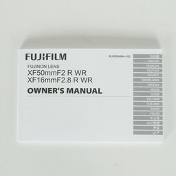 FUJIFILM XF16mmF2.8 R WR