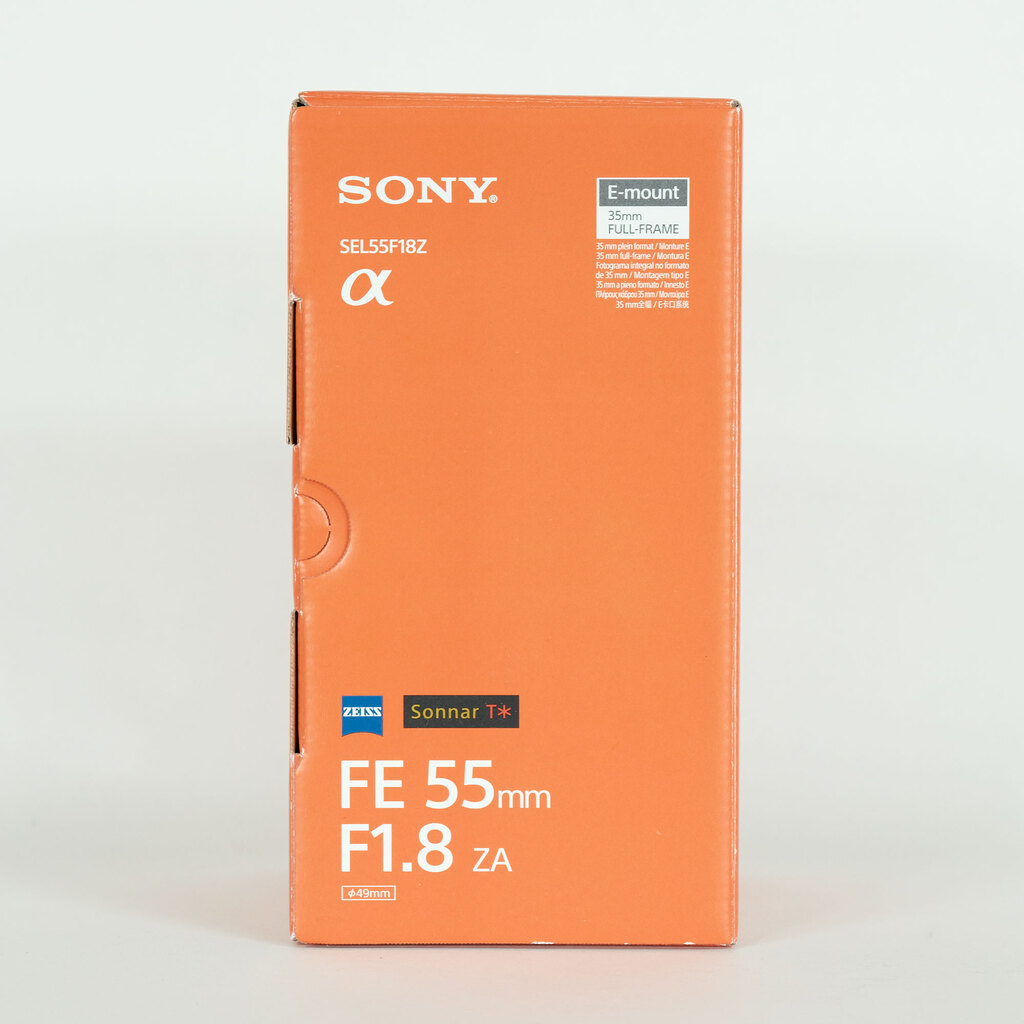 SONY Sonnar T* FE 55mm F1.8 ZA SEL55F18Z