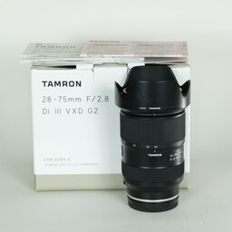 TAMRON 28-75mm F/2.8 Di III VXD G2 (Model A063) [ソニーE用]
