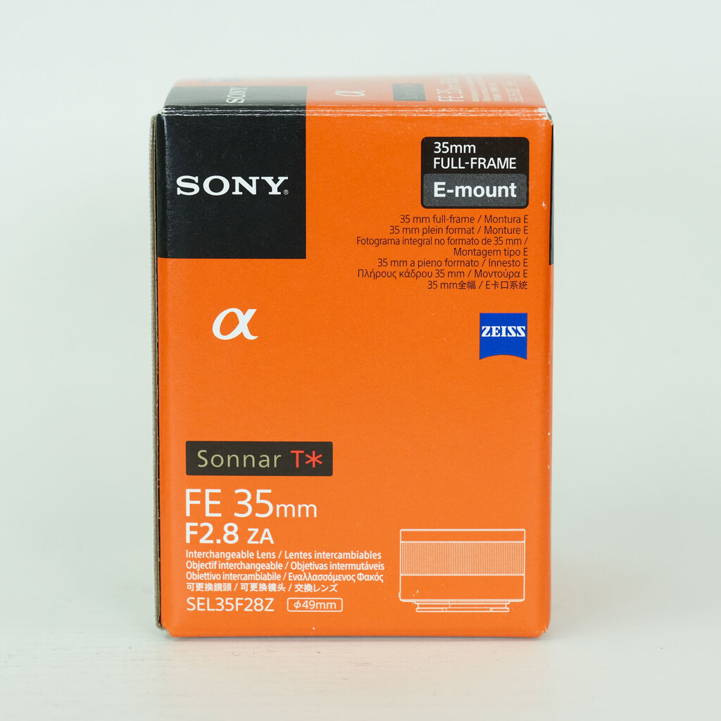 SONY Sonnar T* FE 35mm F2.8 ZA SEL35F28Z
