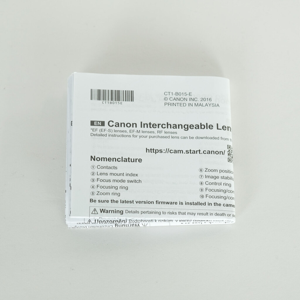 Canon RF50mm F1.8 STM