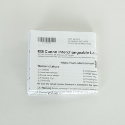 Canon RF50mm F1.8 STM