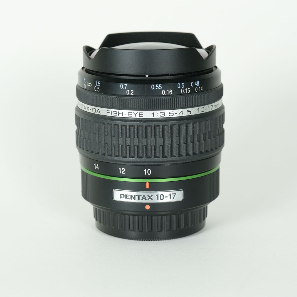 PENTAX DA FISH-EYE 10-17mm F3.5-4.5ED[IF]