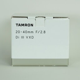 TAMRON 20-40mm F/2.8 Di III VXD(Model A062) [ソニーE用]