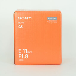 SONY E 11mm F1.8 SEL11F18