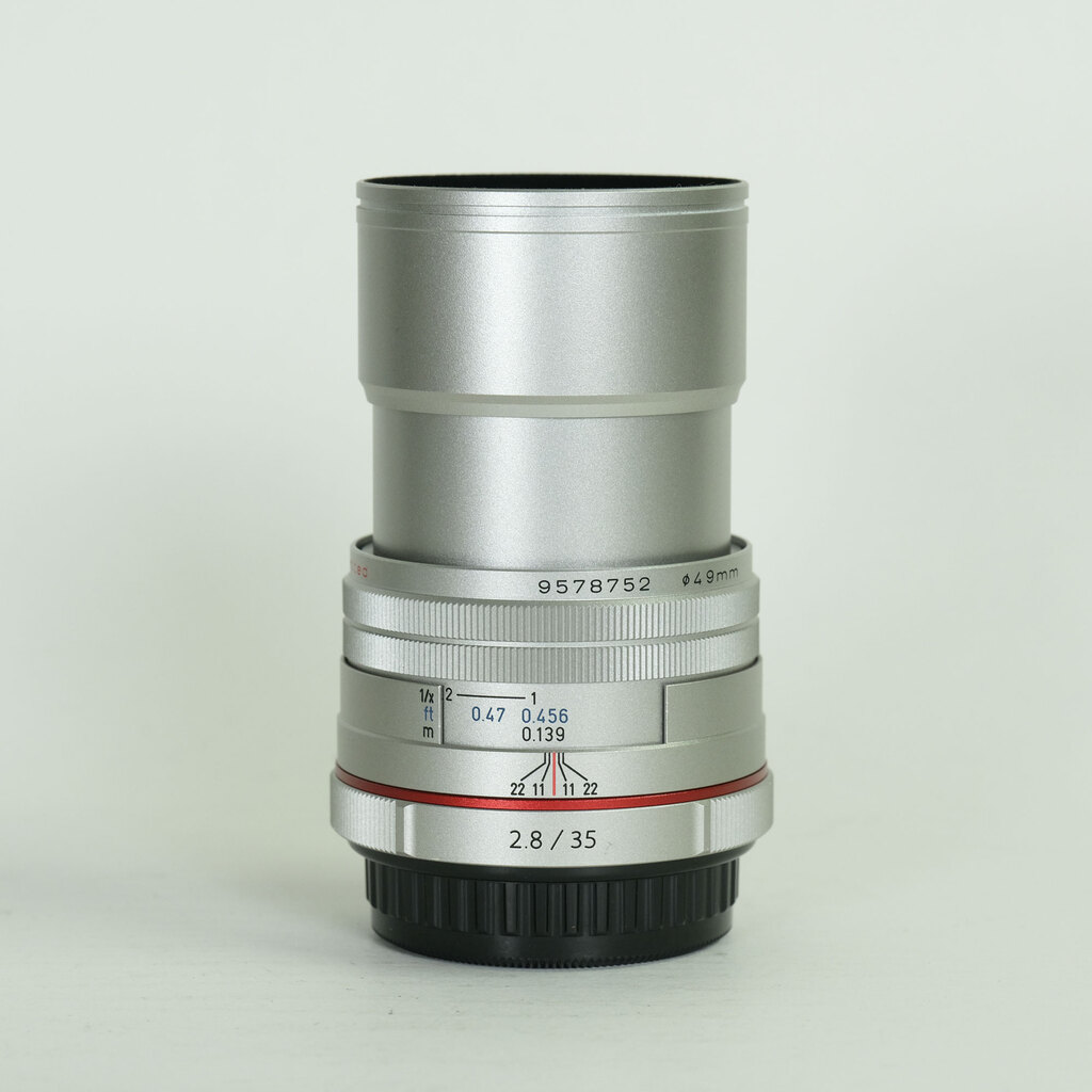 PENTAX HD DA35mm F2.8 Macro Limited シルバー