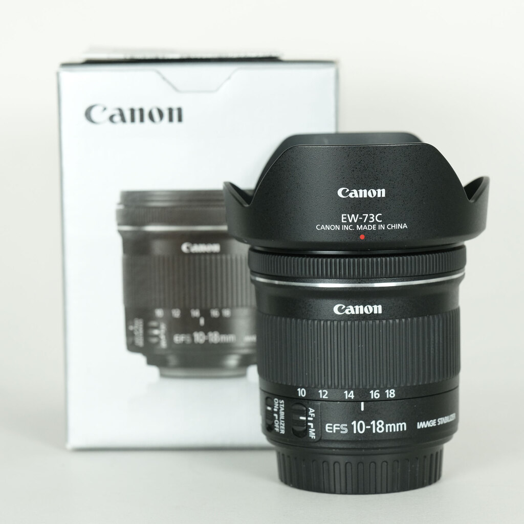 Canon EF-S10-18mm F4.5-5.6 IS STM