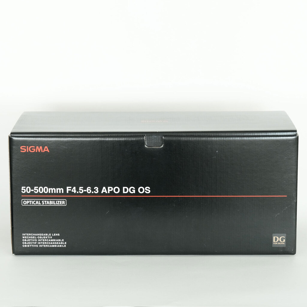 SIGMA APO 50-500mm F4.5-6.3 DG OS HSM [ニコンF用]