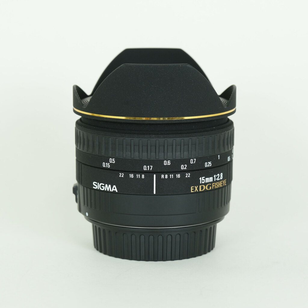 SIGMA 15mm F2.8EX DG DIAGONAL FISHEYE (キヤノンEF用)