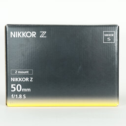 Nikon NIKKOR Z 50mm f/1.8 S
