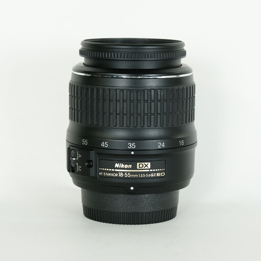 Nikon AF-S DX ED 18-55mm F3.5-5.6 GII ブラック