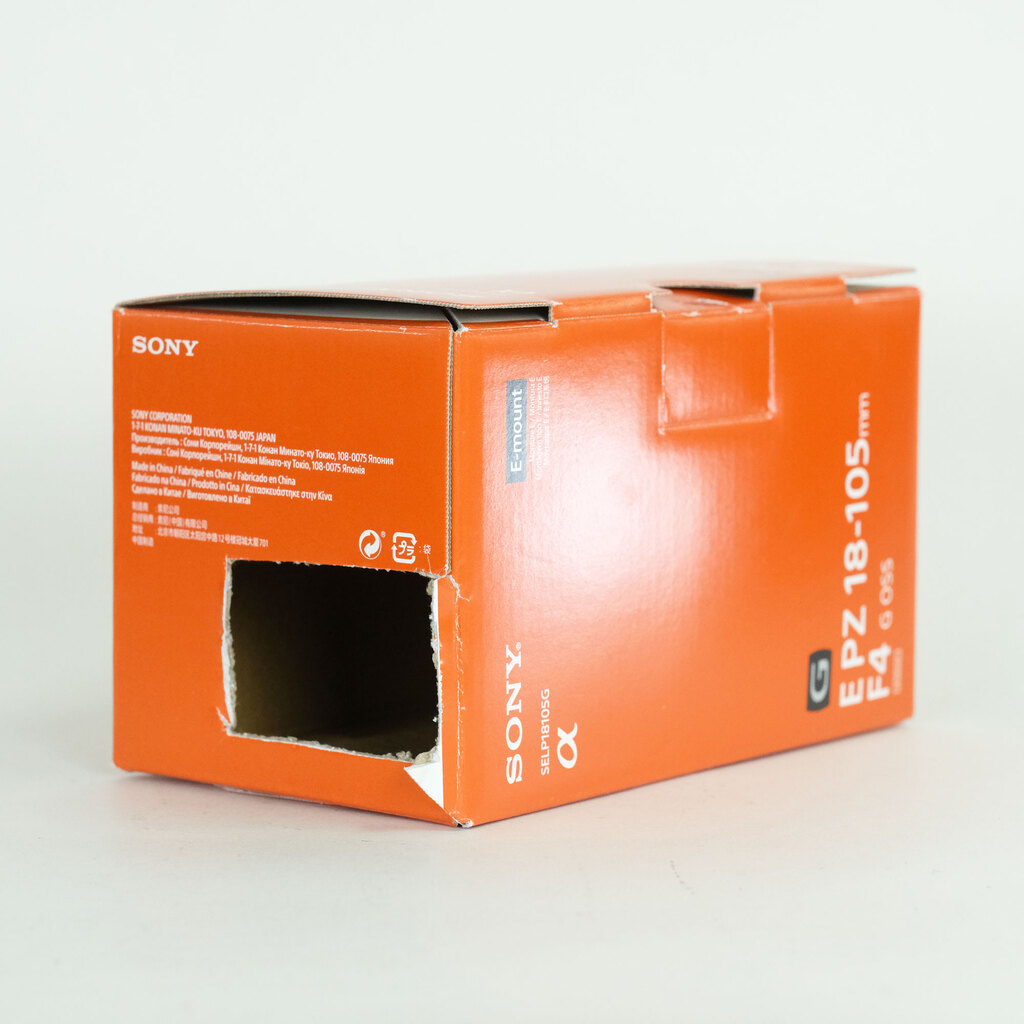 SONY E PZ 18-105mm F4 G OSS SELP18105G