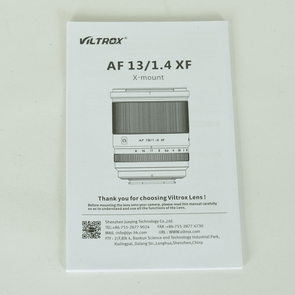 VILTROX AF 13mm F1.4（フジフイルムX用）