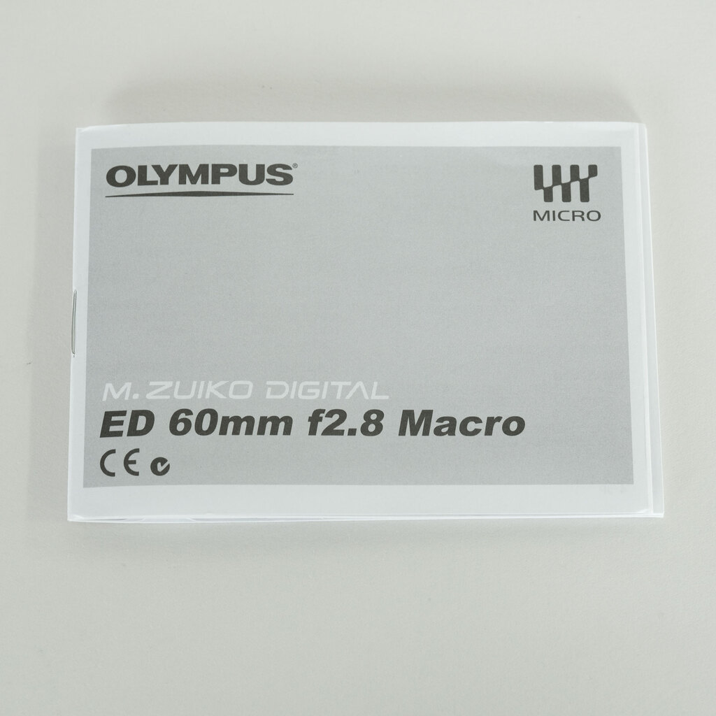 OLYMPUS M.ZUIKO DIGITAL ED60mm F2.8 Macro