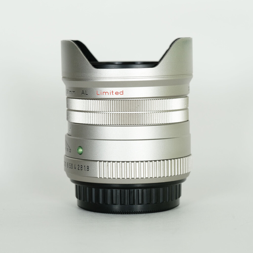 PENTAX FA31mm F1.8 AL Limited シルバー