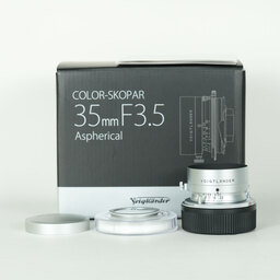 コシナ フォクトレンダー COLOR-SKOPAR 35mm F3.5 Aspherical VM シルバー コシナ フォクトレンダー COLOR-SKOPAR 35mm F3.5 Aspherical VM シルバー