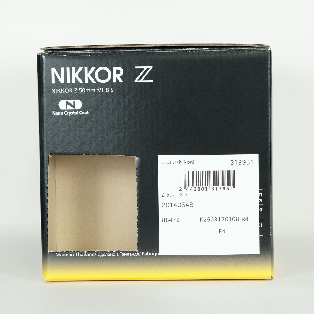 Nikon NIKKOR Z 50mm f/1.8 S