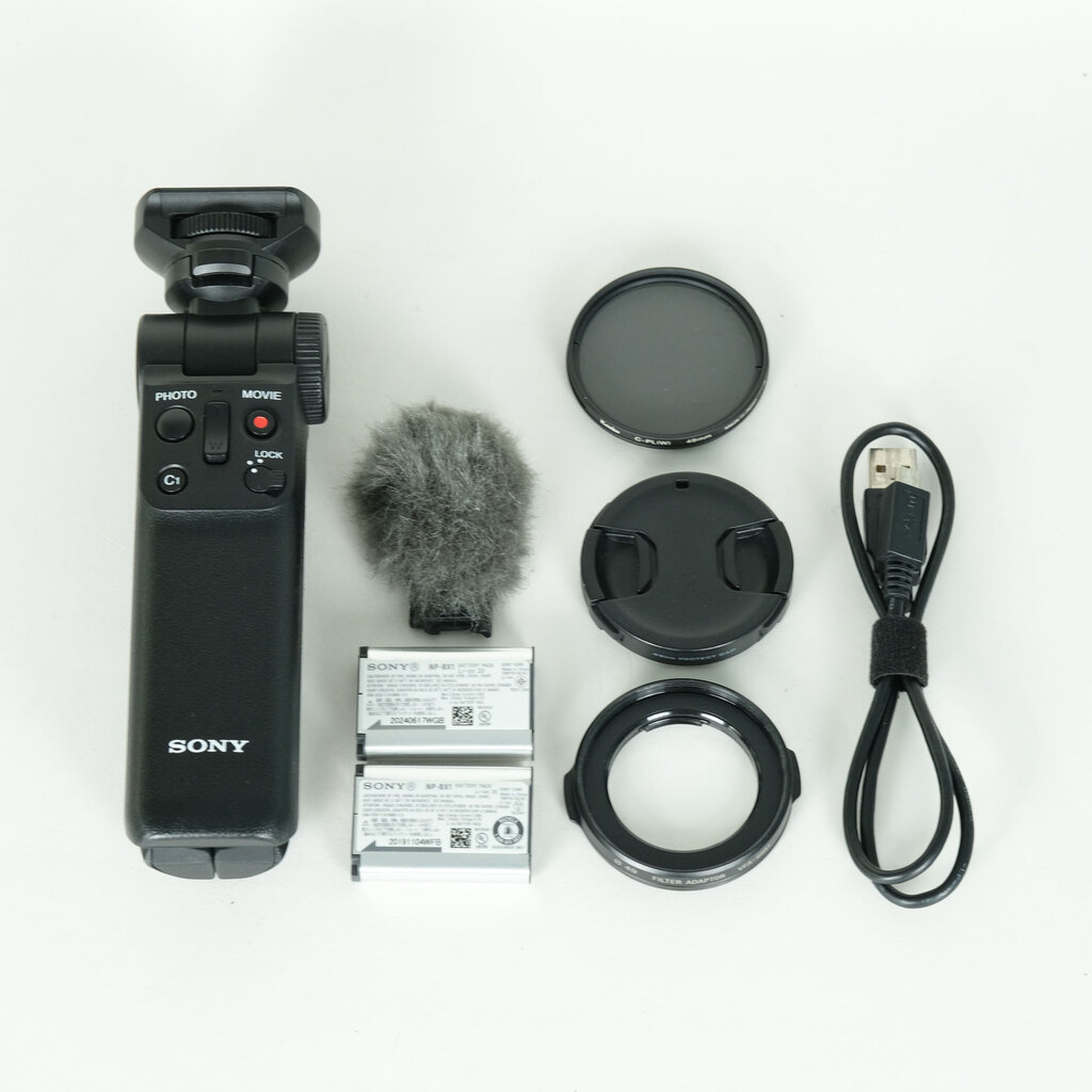 SONY VLOGCAM ZV-1G B シューティンググリップキット ブラックの出品
