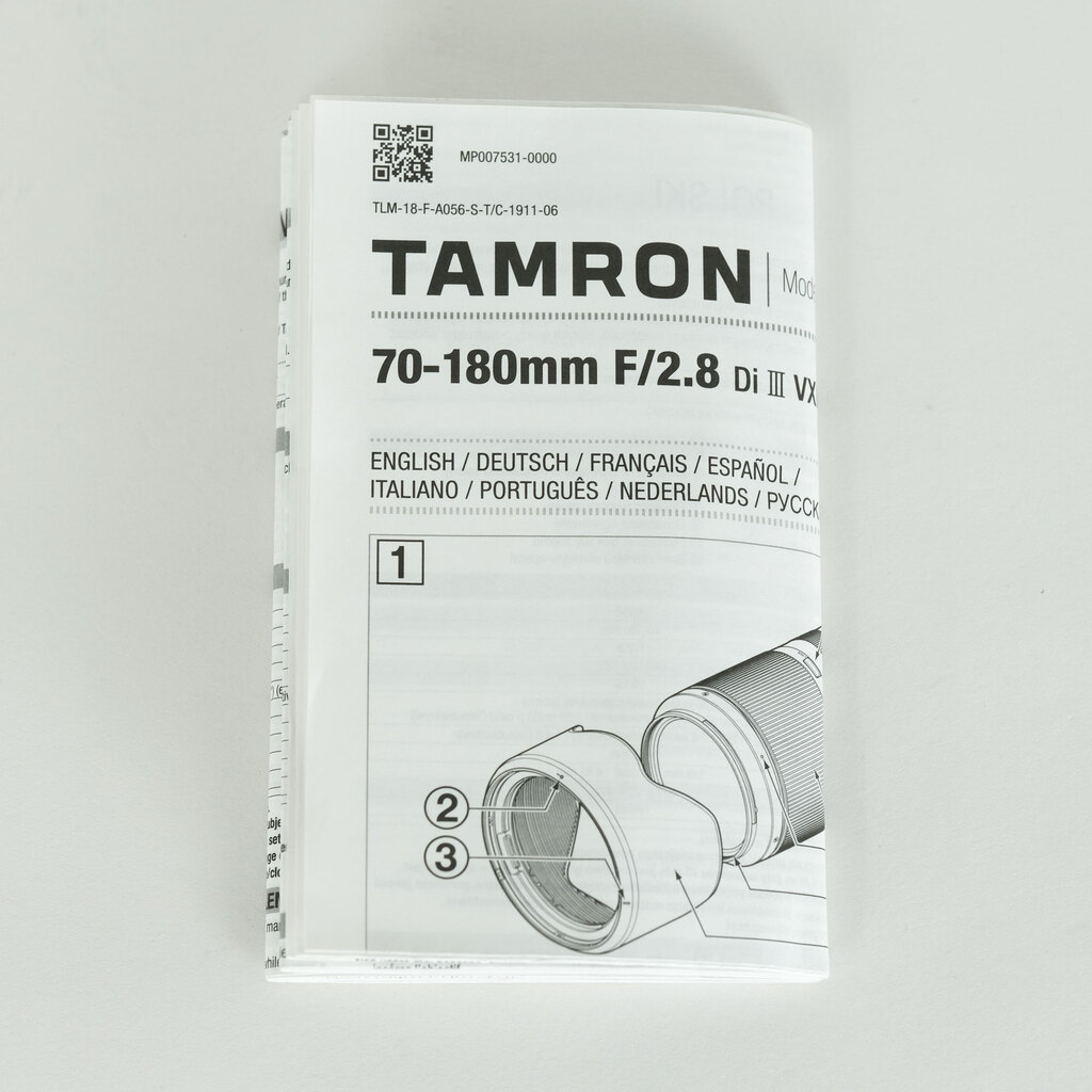 TAMRON 70-180mm F/2.8 Di III VXD (Model A056) [ ソニーE用 ]