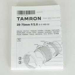 TAMRON 28-75mm F/2.8 Di III VXD G2 (Model A063) [ニコンZ用]