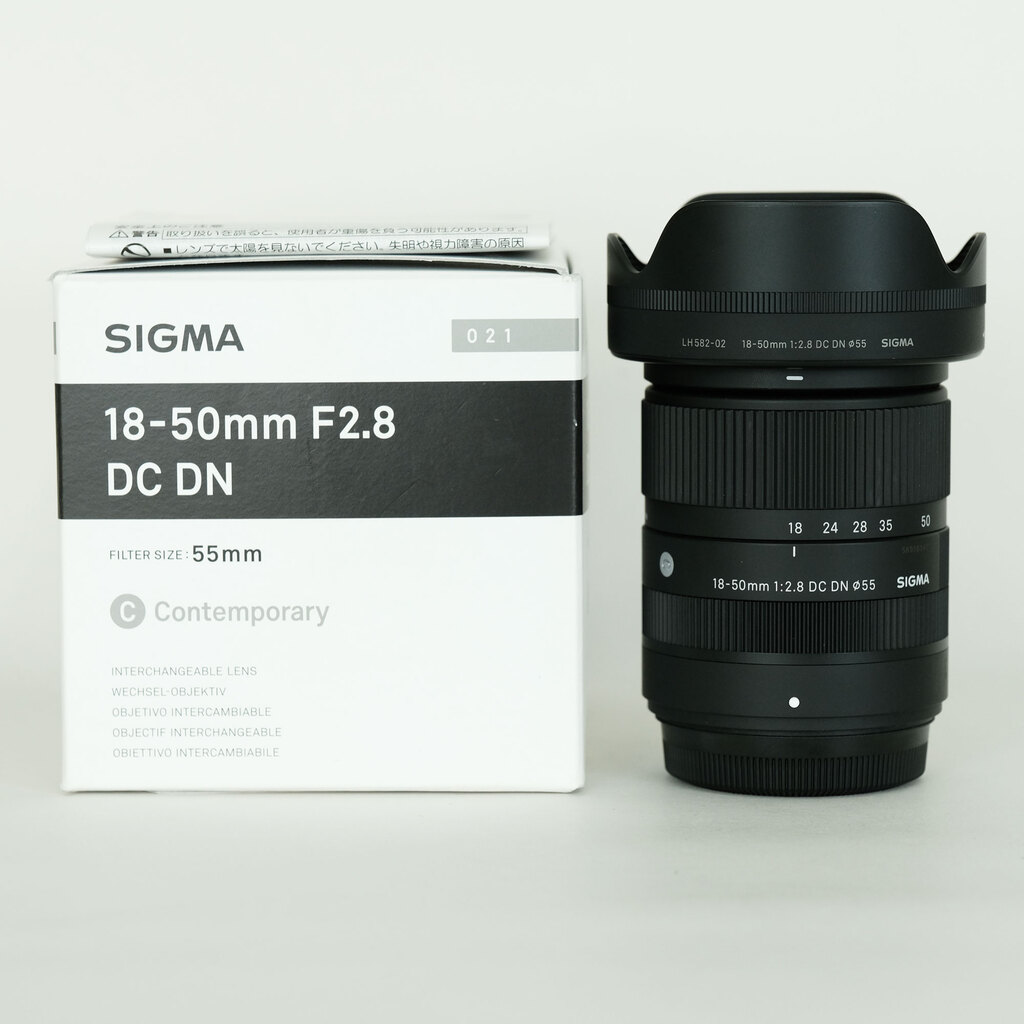 SIGMA 18-50mm F2.8 DC DN｜Contemporary [フジフイルムX用]