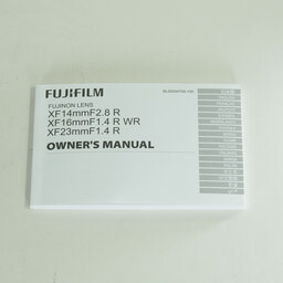 FUJIFILM XF16mmF1.4 R WR