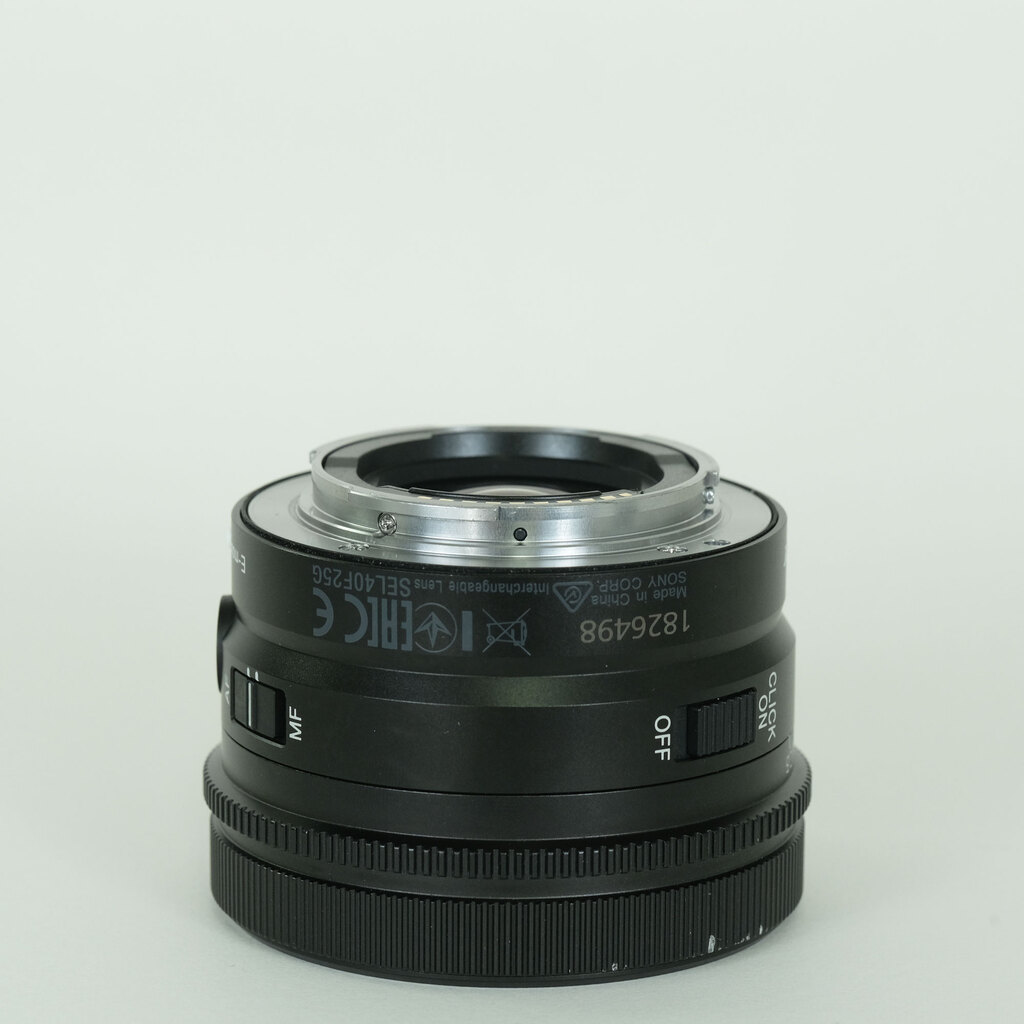 SONY FE 40mm F2.5 G SEL40F25G