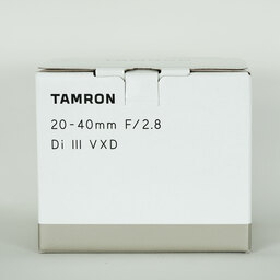 TAMRON 20-40mm F/2.8 Di III VXD(Model A062) [ソニーE用]