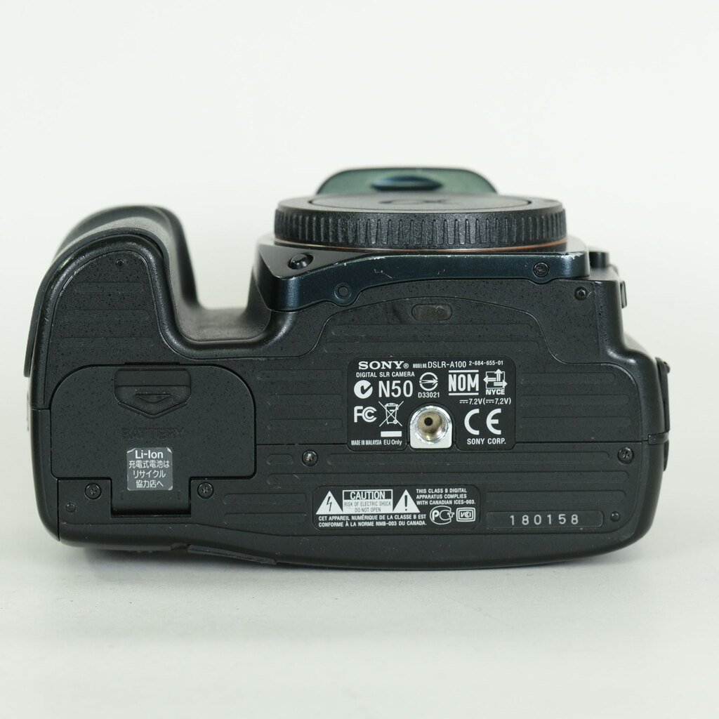 SONY α100 ブラックボディ