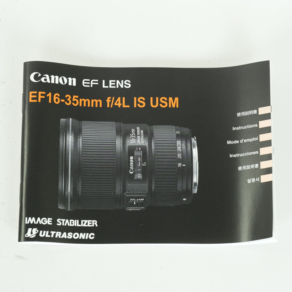 Canon EF16-35mm F4L IS USM Canon EF16-35mm F4L IS USM