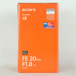 SONY FE 20mm F1.8 G SEL20F18G