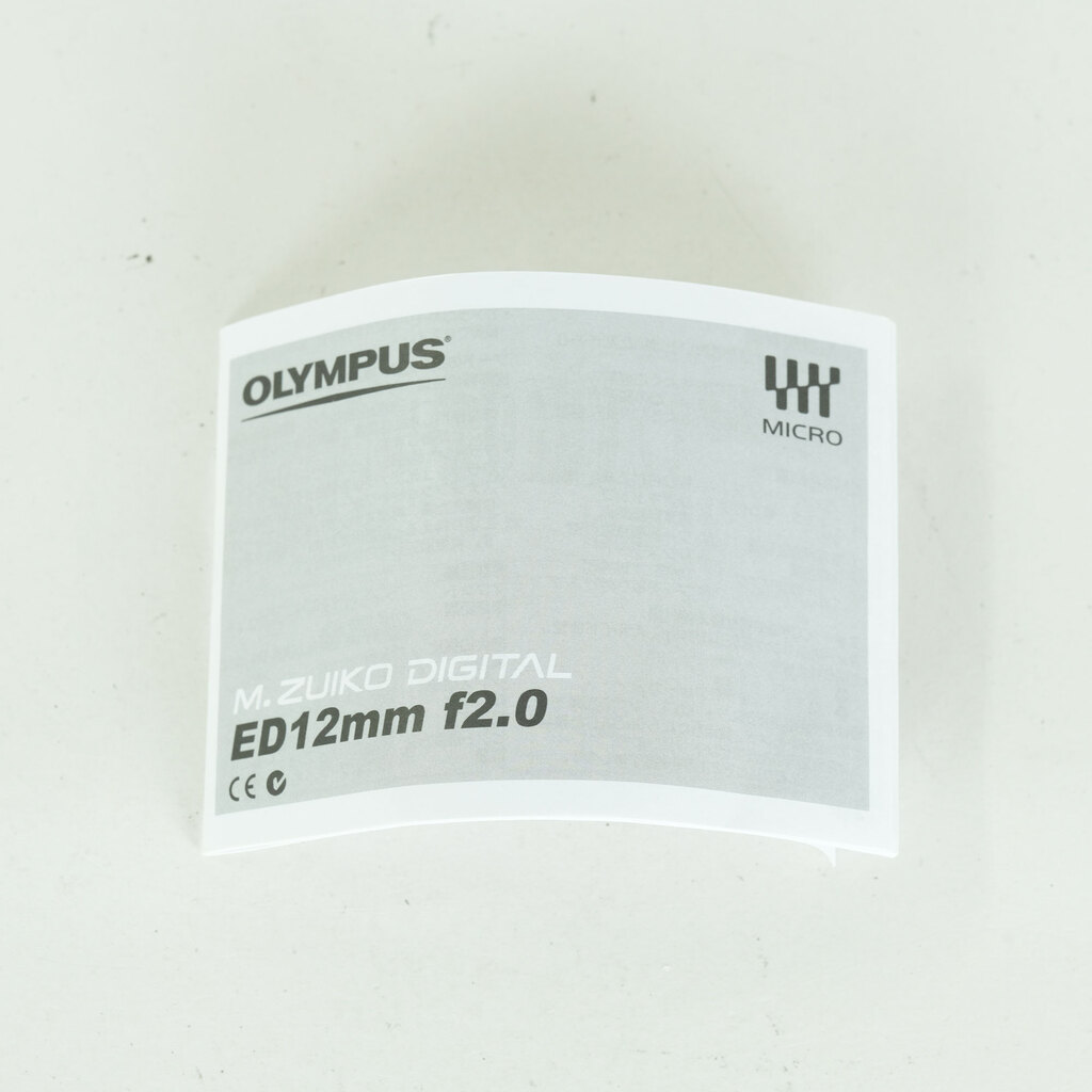 OLYMPUS M.ZUIKO DIGITAL ED 12mm F2.0