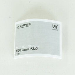 OLYMPUS M.ZUIKO DIGITAL ED 12mm F2.0