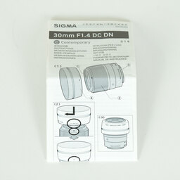 SIGMA 30mm F1.4 DC DN｜Contemporary [ソニーE用]