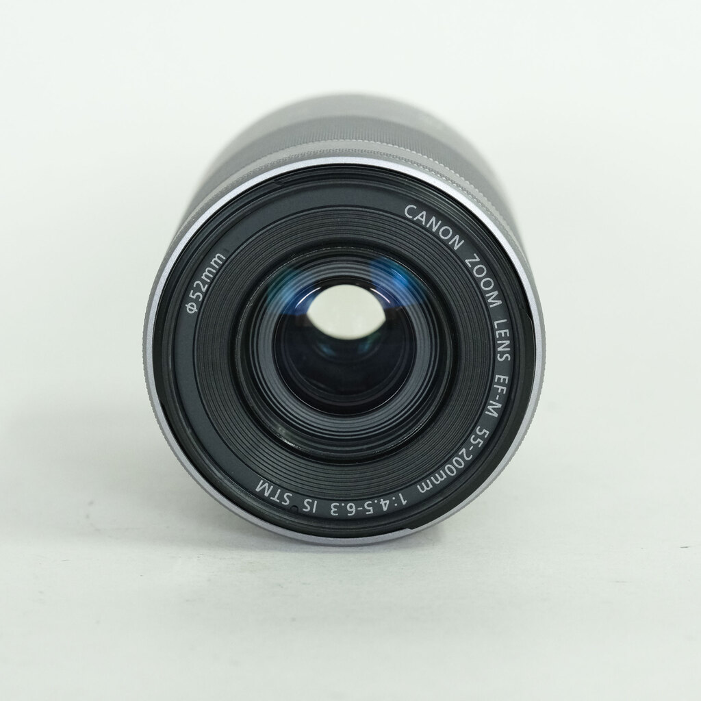 Canon EF-M55-200mm F4.5-6.3 IS STM シルバー