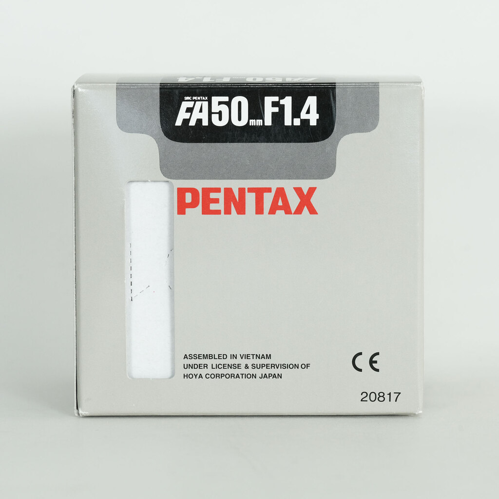 PENTAX smc PENTAX-FA 50mmF1.4