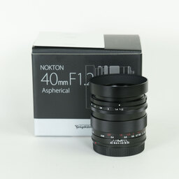 Voigtlander NOKTON 40mm F1.2 Aspherical [キヤノンRF用]