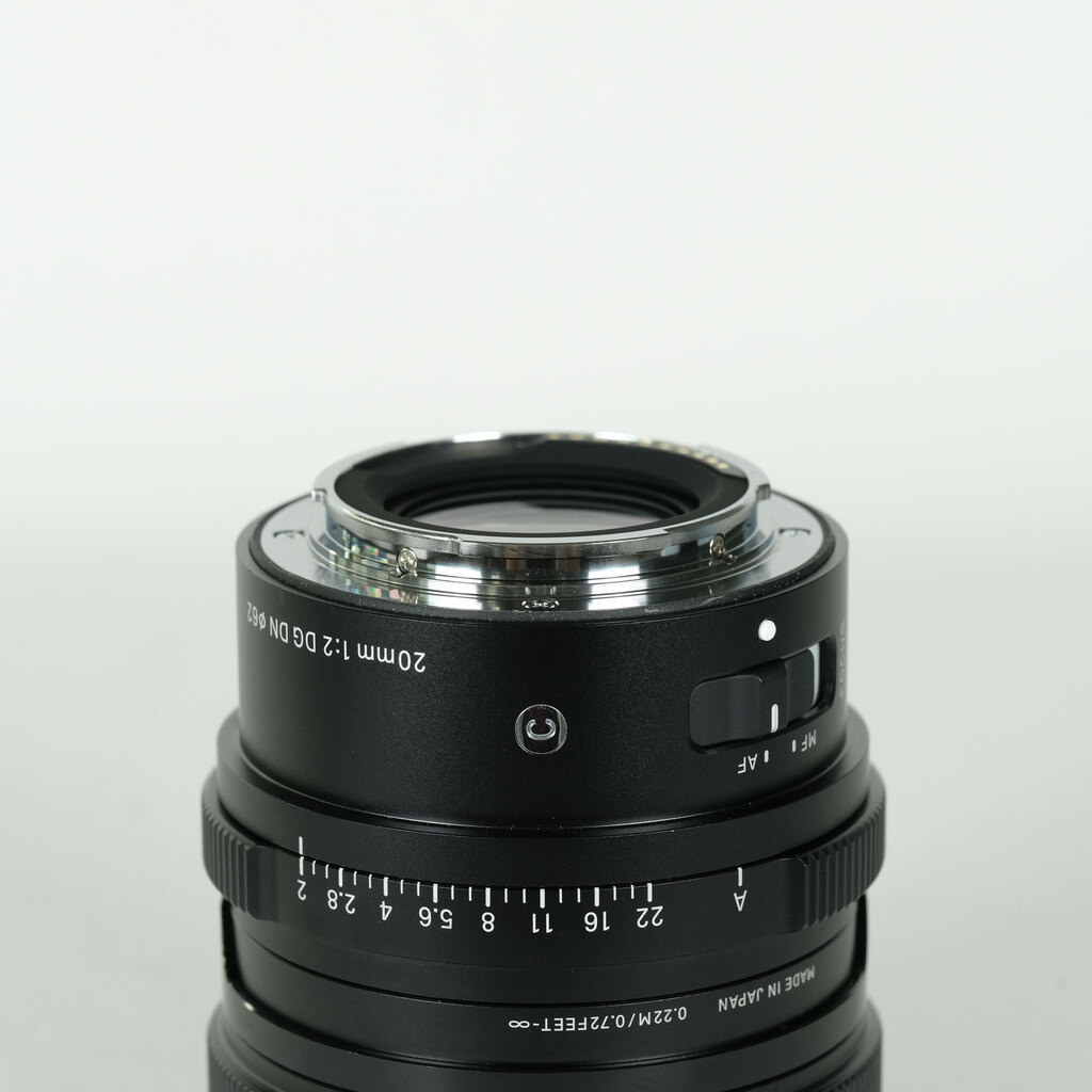 SIGMA 20mm F2 DG DN | Contemporary [ソニーE用]